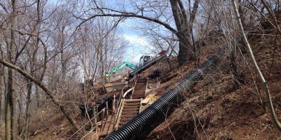 Artpark Steel Stairway Replacement