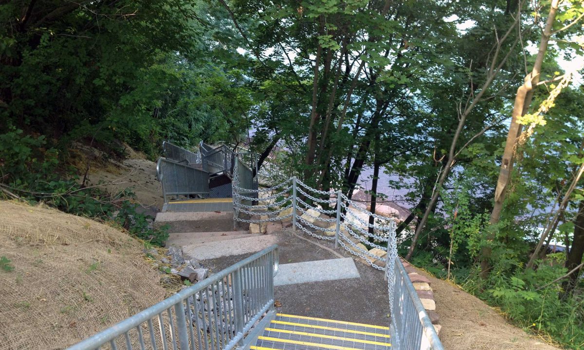 Artpark Steel Stairway Replacement