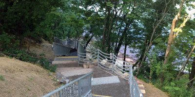 Artpark Steel Stairway Replacement