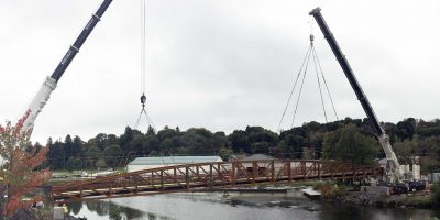 Jamestown Intermodal Transportation Project Pedestrian Bridge