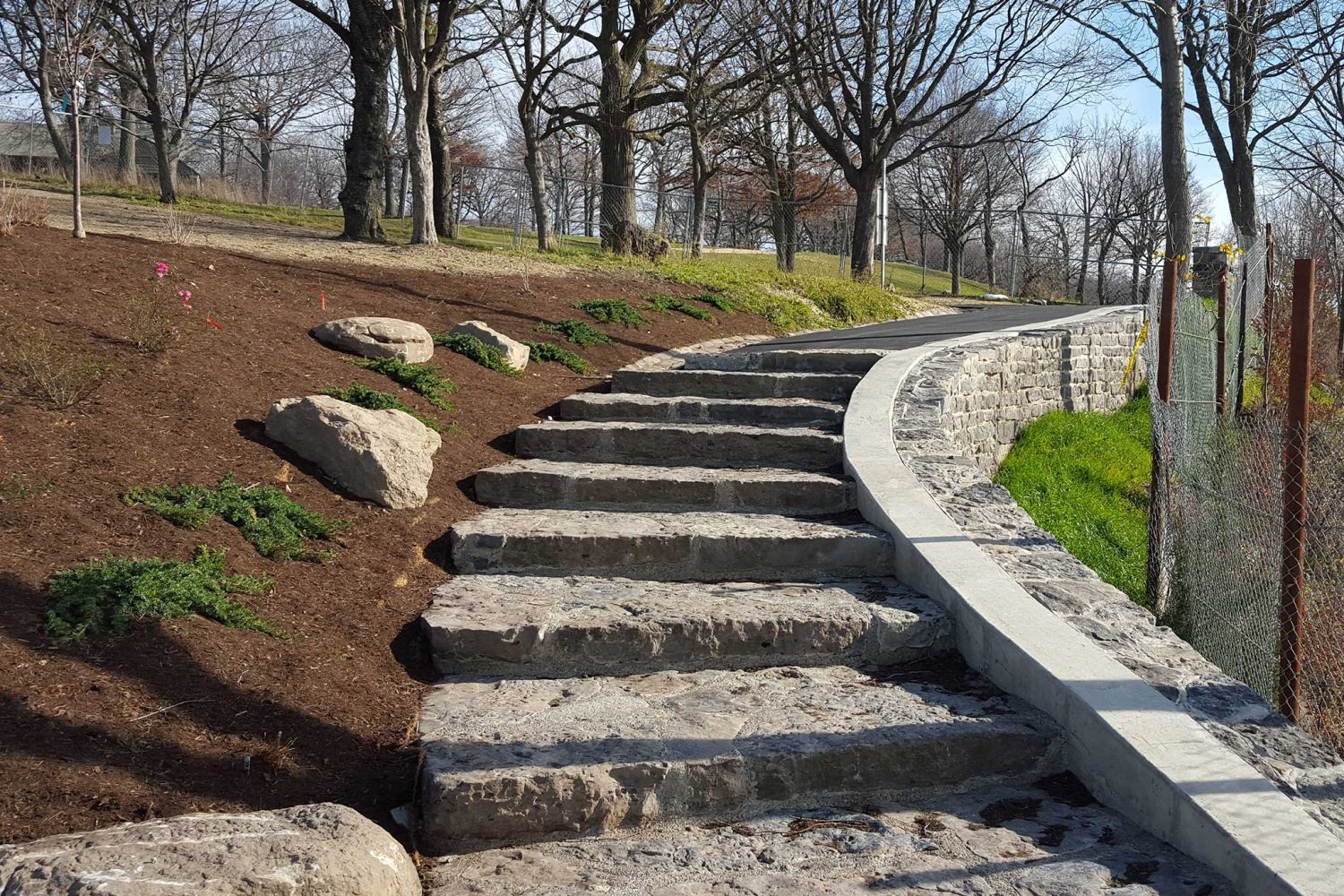 Path-and-Retaining-Wall-Rehab-02 Whirlpool State Park Rehabilitation of Path and Retaining Wall