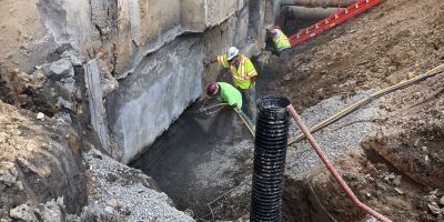 Rochester General Hospital Critical Care - Tunneling and Underpinning