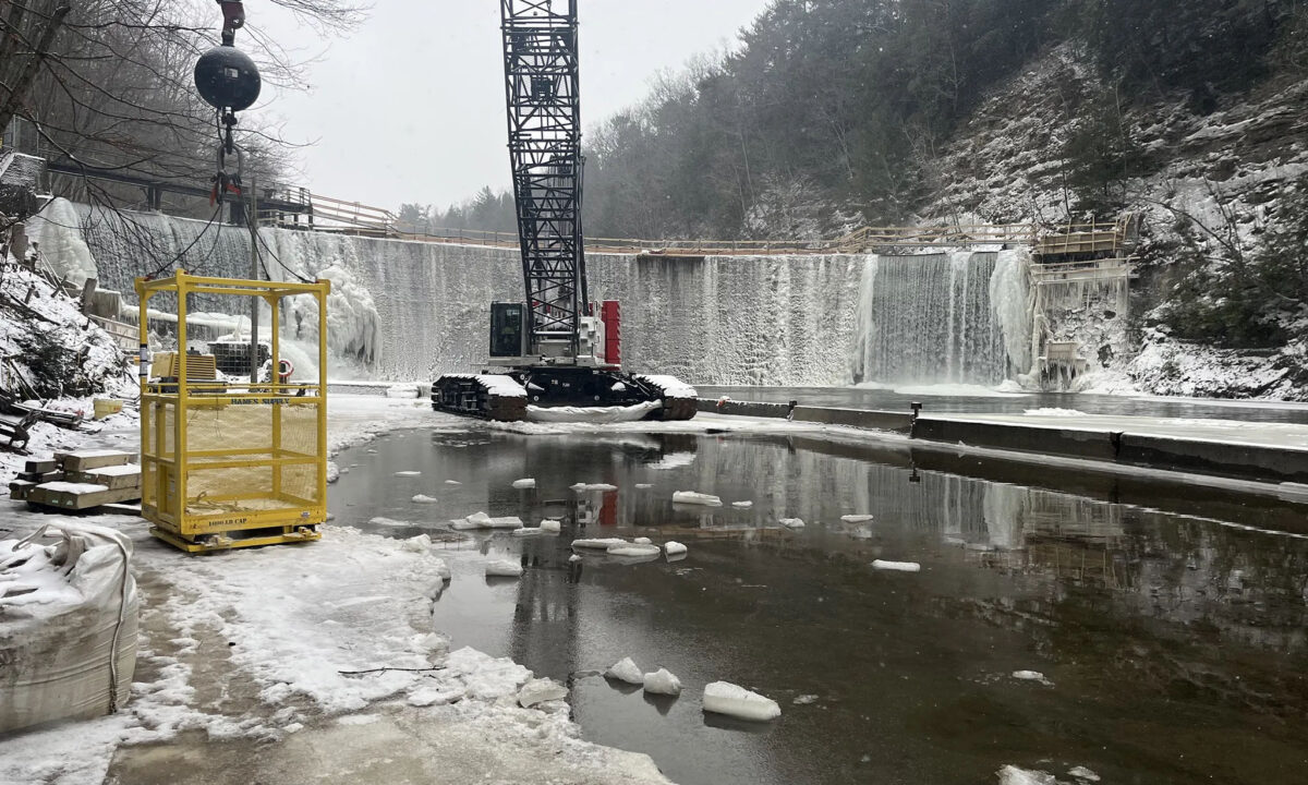 RGE Station 170 Wiscoy Dam Repair