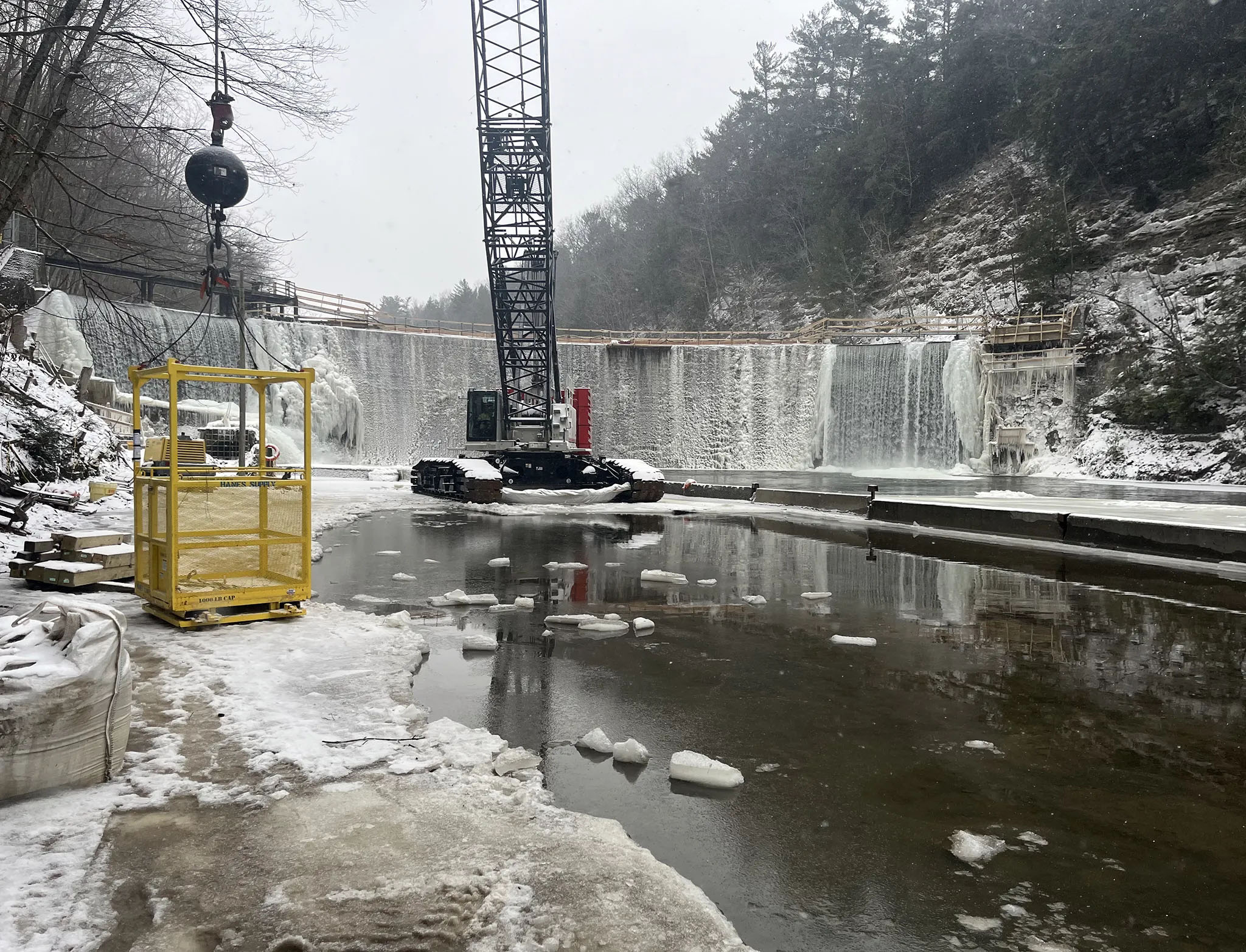 RGE Station 170 Wiscoy Dam Repair