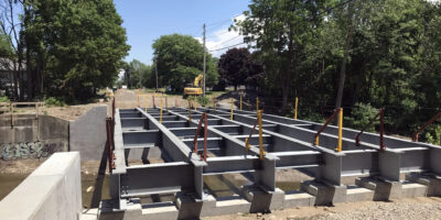 Replacement of Bridge steel erection - Matteson St over Canadaway Creek