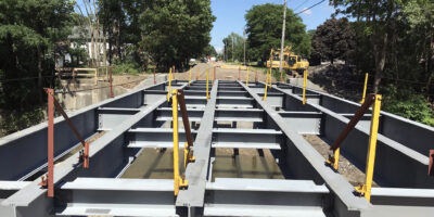 Replacement of Bridge steel erection - Matteson St over Canadaway Creek