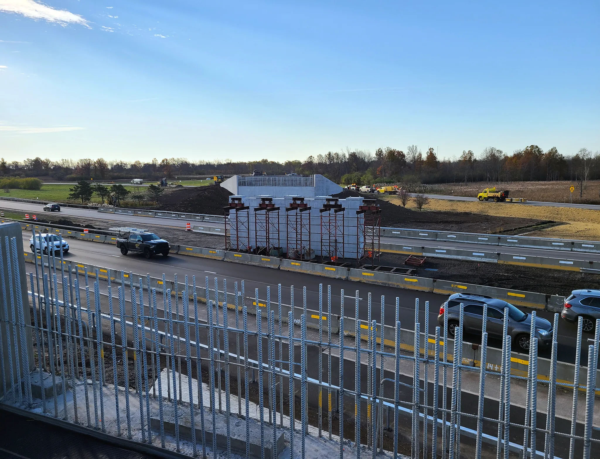 Beaver Island Parkway bridge over the Thruway at Exit 18B